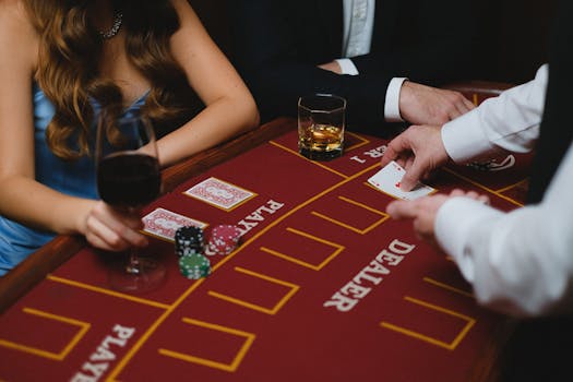 online gambling on laptop