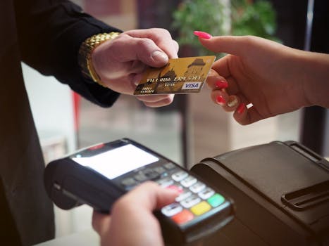casino scene with credit card