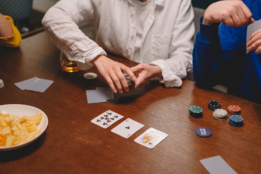 online poker table