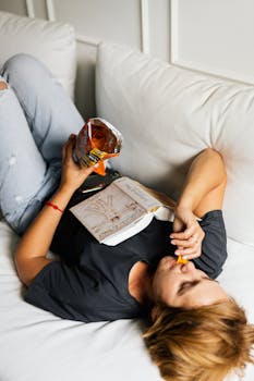 luxury airplane cabin