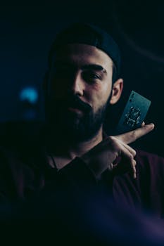 casino chips and cards